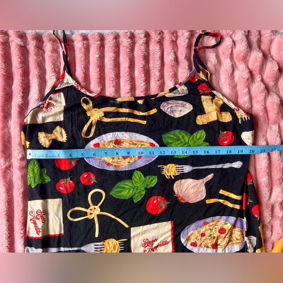 Lisa Says Gah - Sofia Slip Dress - Buon Appetito - Italian Meal fabric 2XL - Picture 4 of 4